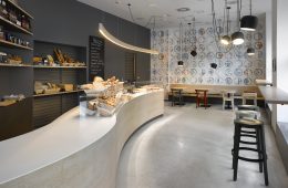 Mẫu thiết kế quán cafe bánh