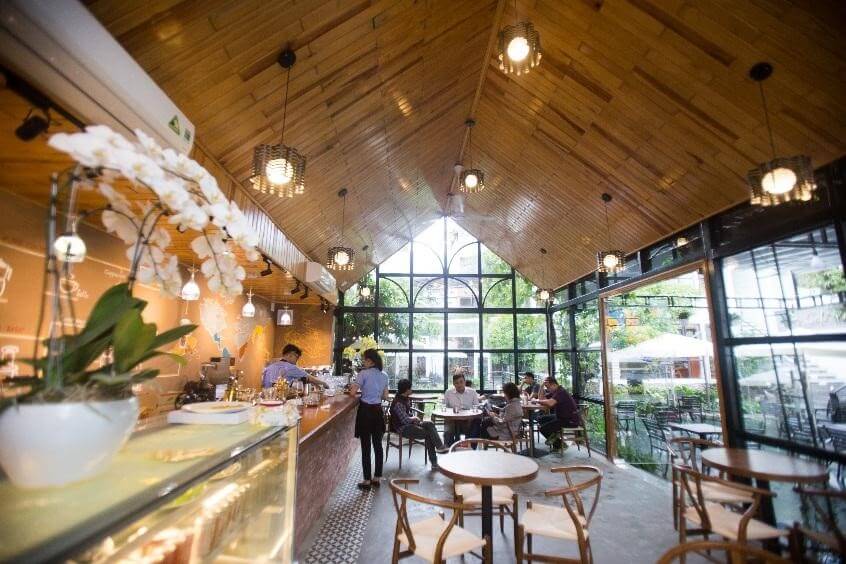 Cafe vườn Đà Nẵng đẹp hút hồn
